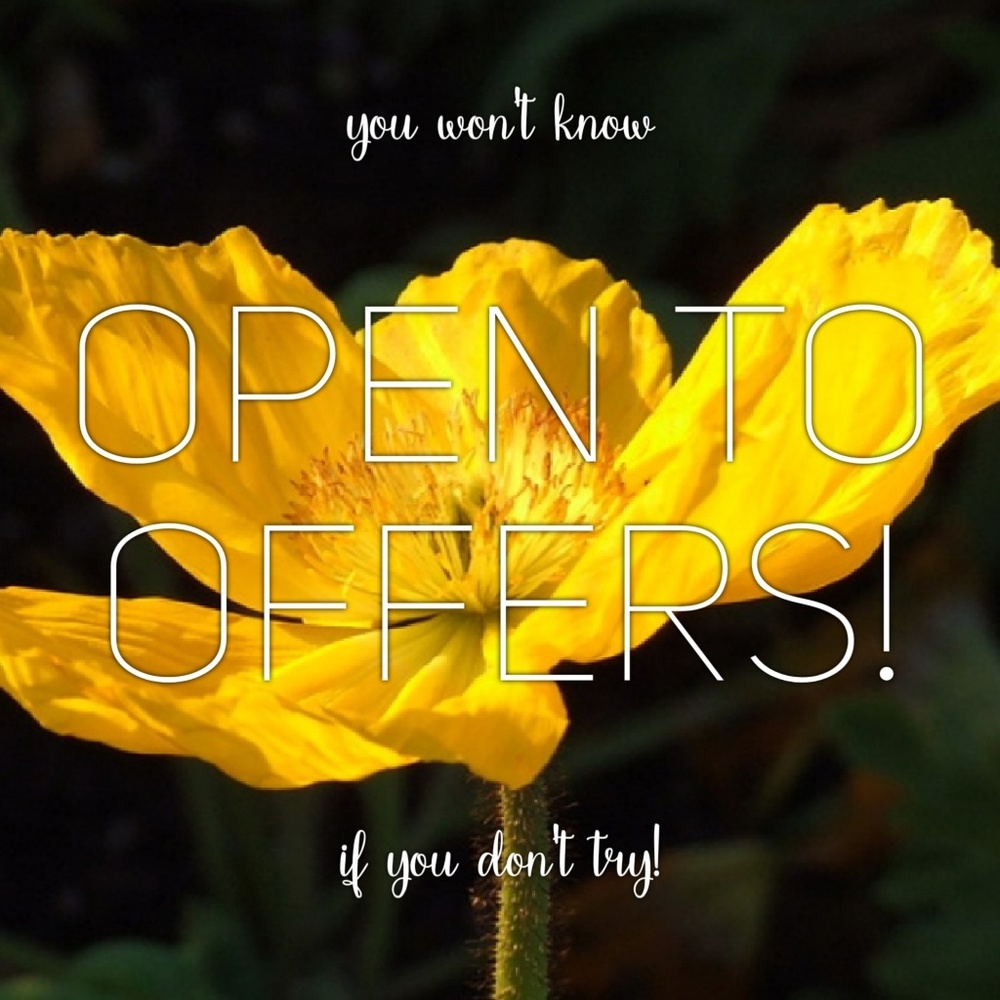 | Offers Encouraged! |